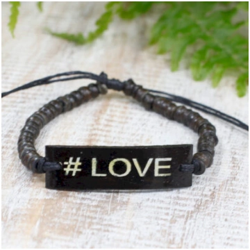 Coco Slogan Bangles - #Love 5055796504367