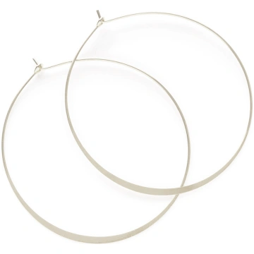 2" Hoop Earrings - Silver Amano Studio