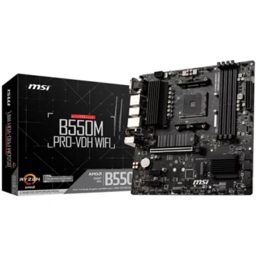 MSI | B550M PRO-VDH WIFI | Processor family AMD |