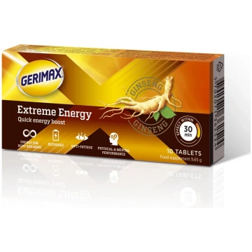 GERIMAX Extreme Energy tabletes N10