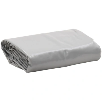Brezenta pārklājs, pelēks, 1,5x2,5 m, 650 g/m²