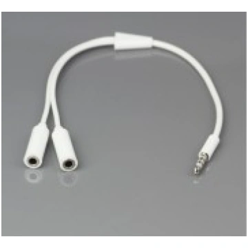 3.5mm 1 Male to 2 Female Audio Splitter Cable - 3.