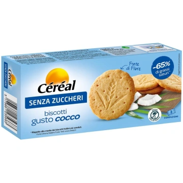 Cepumi bez cukura ar kokosriekstu garšu CEREAL Coc