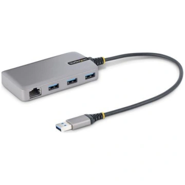 StarTech.com 3-Port USB Hub with Ethernet - 3x USB
