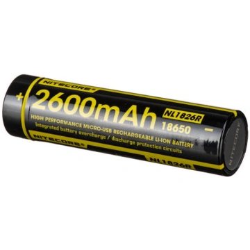 Akumulators, Nitecore, Nitecore NL1826R 2600mAh 3.