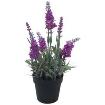 Mākslīgais augs podiņā 25cm lavanda