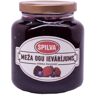 Meža ogu ievārījums "Spilva" 362g