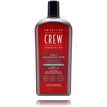 American Crew Chamomile + Pine 3in1 relaksējošs ša