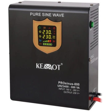 Wall-mounted emergency power supply KEMOT PROsinus