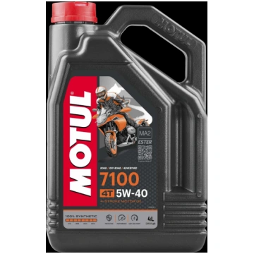 Motul 104087 - 7100 4T 5W40 4L Ester API SN-JASO M