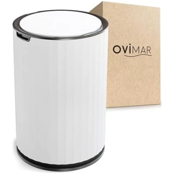 Dueodde Sensor Bath Bin | White | Bezskārienblusa