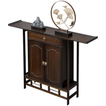 Chinese Style Buddha Altar Table Console Table wit