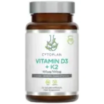 Vitamīns D3 + K2 (60 kapsulas) - 60 kapsulas Cytop