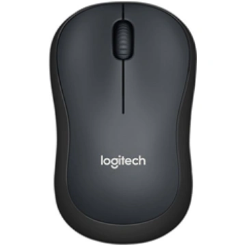 Logitech M220 Silent Wireless Mouse, Black/Grey 91