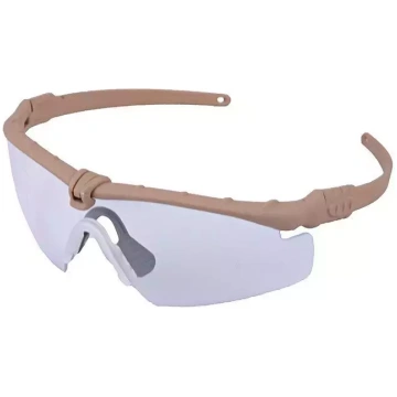 Airsoft aizsargbrilles - Glasses Tactical - Tan/tr