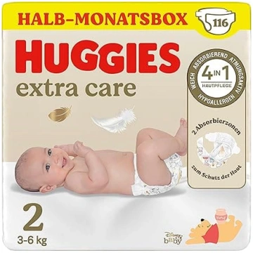 Huggies autiņbiksītes jaundzimušajiem 2. izmēra, 1
