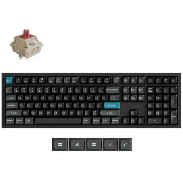 Keychron belaidė klaviatūra Q6 Ultra Raudoni (Red)
