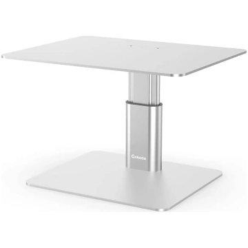GOKEDA Height Adjustable Metal Monitor Stand Compa