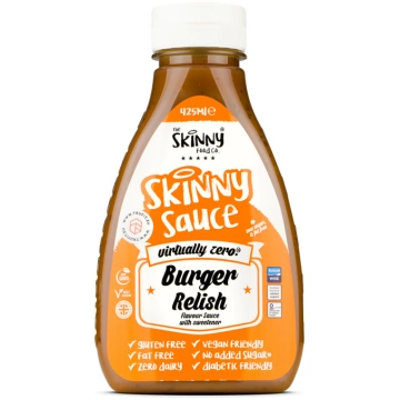 Burger Relish Skinny Sauce Skinny Foods 425 ml