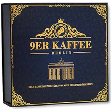 Kafijas dāvanu komplekts ar 9 Berlīnes kafijas gra