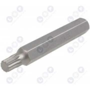 SPLINE M8 HONITON uzgaļa skrūvgrieža uzgalis 75 MM