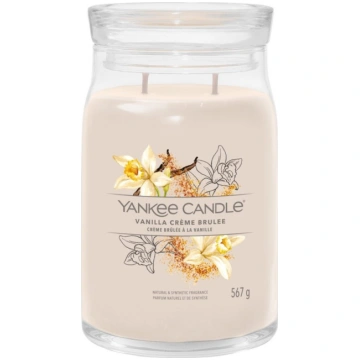 Svece, aromātiskā Yankee Candle Signature Vanilla 
