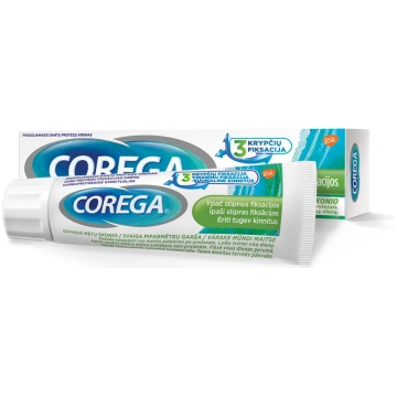 COREGA® Extra Fresh fikāscijas krēms bez cinka, 40