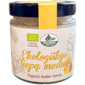 Bioloģisks liepu medus, 500 g Biopapa