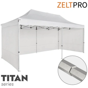 Tirdzniecības telts 4x8 Balta Zeltpro TITAN