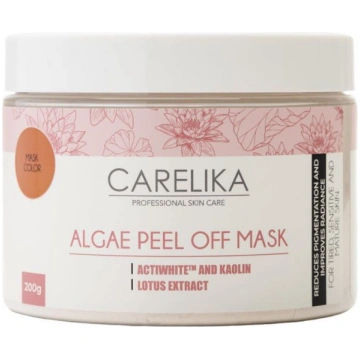 CARELIKA Plastificējošā aļģu pulvera maska ar Lotu