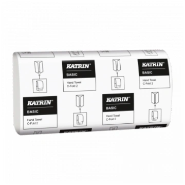 Katrin Basic Hand Towel C-Fold 2 - 125 loksnes, 2 