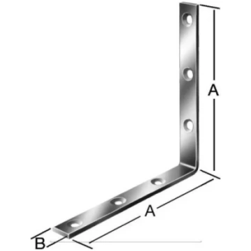 Leņķis stiprināts 60x20mm