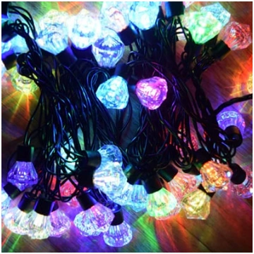 LED eglīšu lampiņas - dimanti