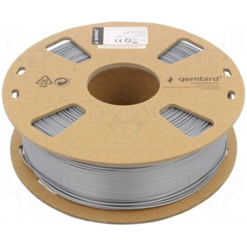 Filament: PLA+ | 1.75mm | silver | 195÷235°C | 1kg