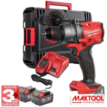 Skrūvgriezis 18V 158Nm FUEL Milwaukee M18 FDD3-502