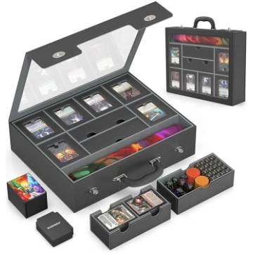 Kabinka MTG Commander Deck Box, modulāra 9-in-1 TC