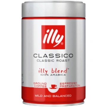 Kafija malta illy vidēji grauzdēta 250g