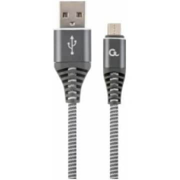 Gembird USB Male - Micro USB Male Premium cotton b