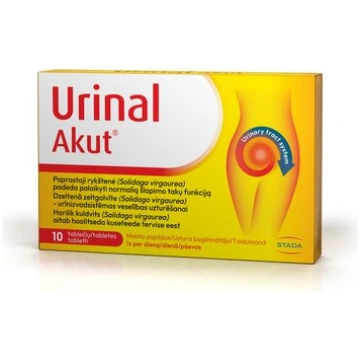 Uztura bagātinātājs Urinal Akut, 10 tabletes