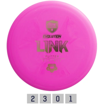 Discomania diskgolfa disks Putter HARD EXO LINK Ev