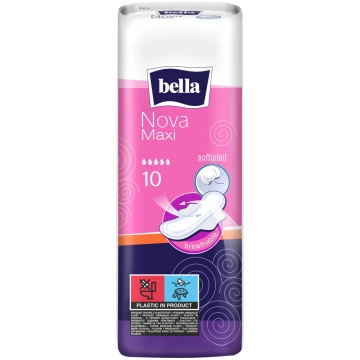 BELLA Higiēniskās paketes Bella Nova Maxi, 10 gab