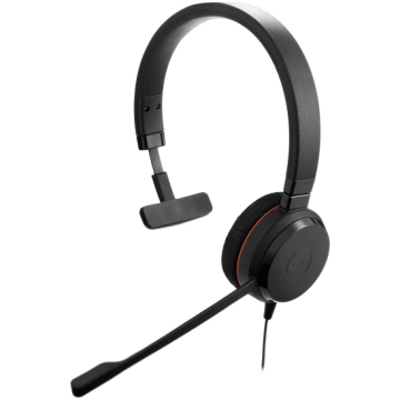 Vadu austiņas Jabra Evolve 20 Mono MS, melna krās