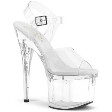 Transparent 18 cm ESTEEM-708 platform pole dance h