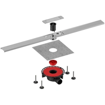 Tece CHANNEL SHOWER TECELINEO 1 M 15301100 1530110