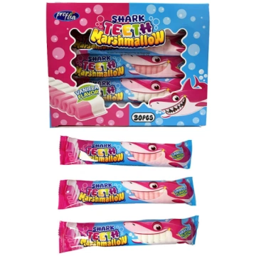 Maršmelou "Shark Teeth" 30 gb. x 12 gr