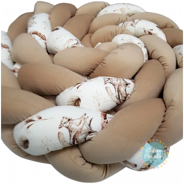 Pīta gultas apmale “bizīte” PUER (360 cm) - Savann