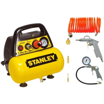 Stanley Compressor bezol 6l 8b 1.5KM 180l / m + AK