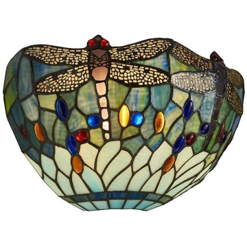 Endon 64102 - Tiffany DRAGONFLY sienas gaismeklis 