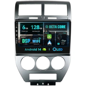 Android 13-6G+128G IPS auto radio piemērots Jeep C