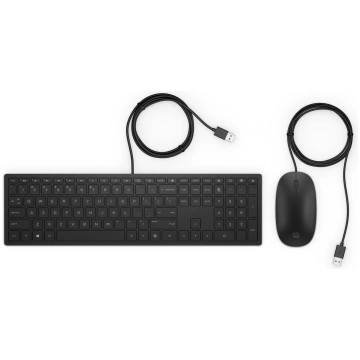 Klaviatūra un pele HP Pavilion Wired Keyboard and
